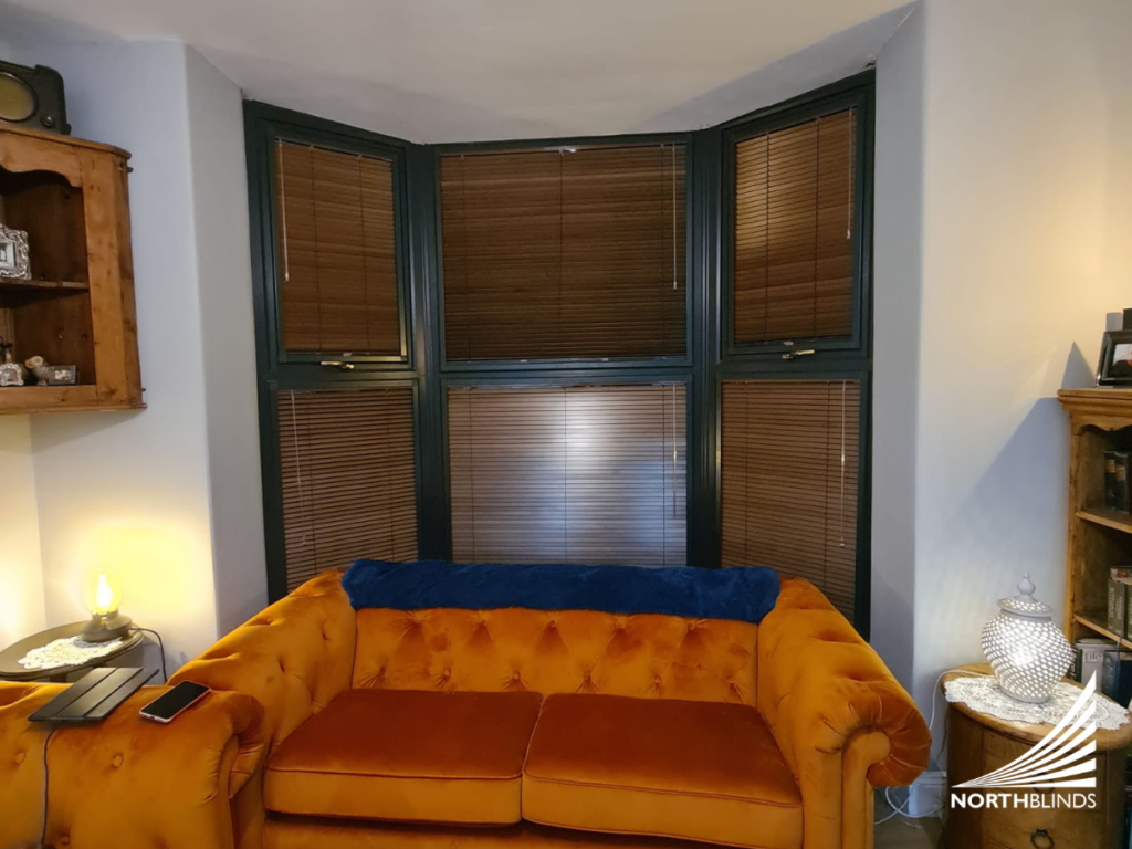 natural wooden blinds